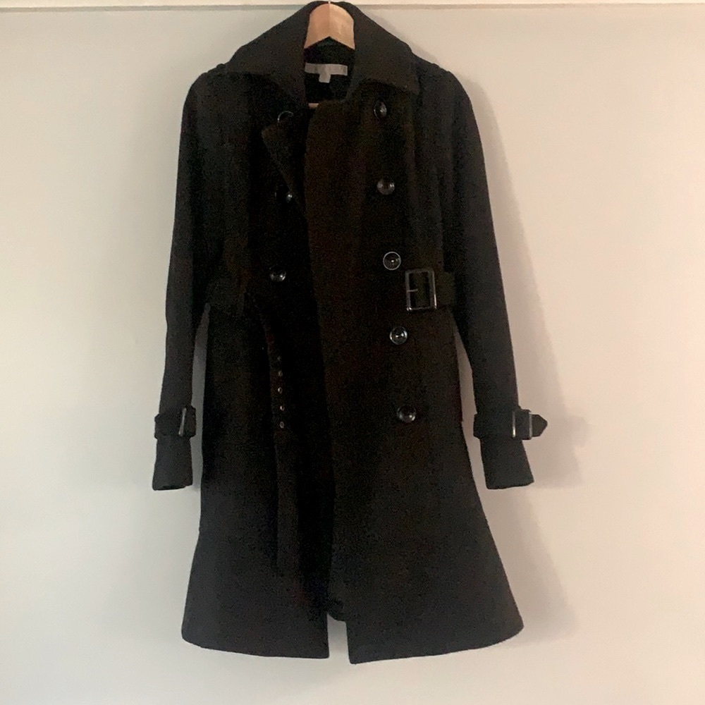 NY&C Black Pea Coat - Picture 3 of 8